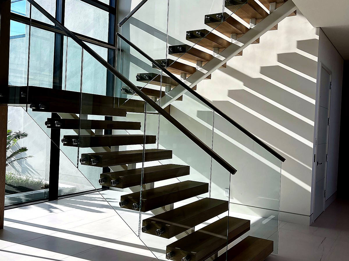 Pompano Beach oceanfront home with pristine glass doors and patio views