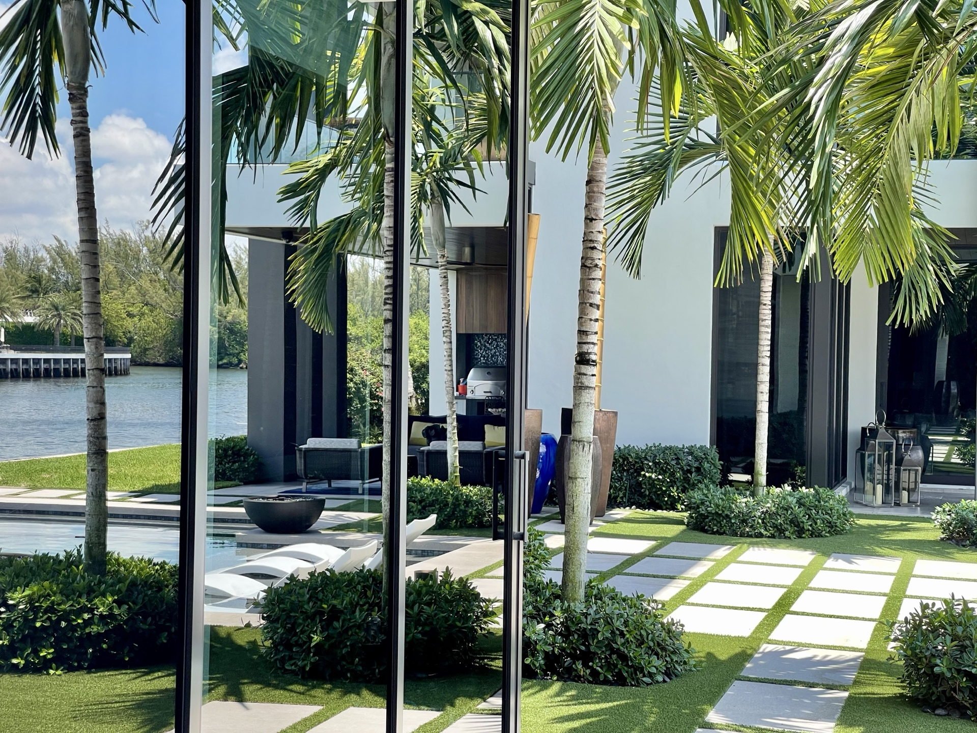 Landscape design and installation process in Boca Raton